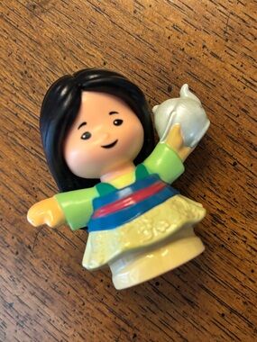 Fisher Price Little People Disney Princess Mulan with Teapot Talker for Castles